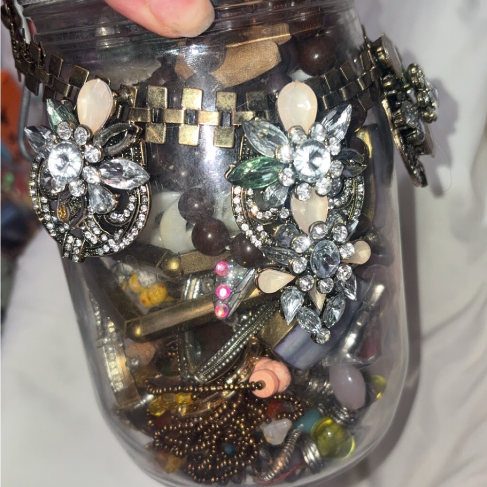 Whimsy Jewelry jar💞